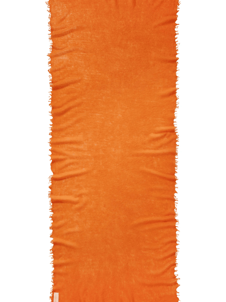 Fransenschal Orange