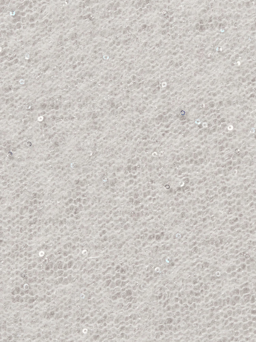 Kaschmirschal Pailletten Silber