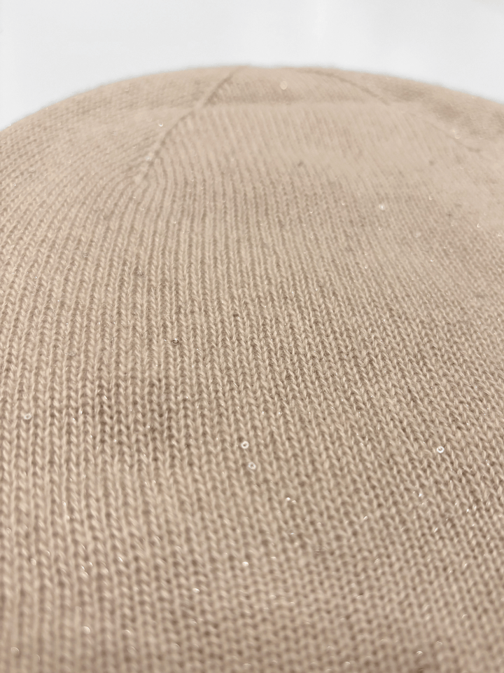 Beanie galactic stars Hell Beige