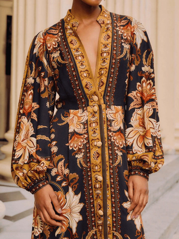 Majestic Garden Maxikleid