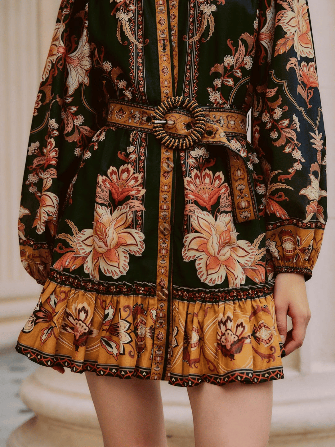 Majestic Garden Minikleid