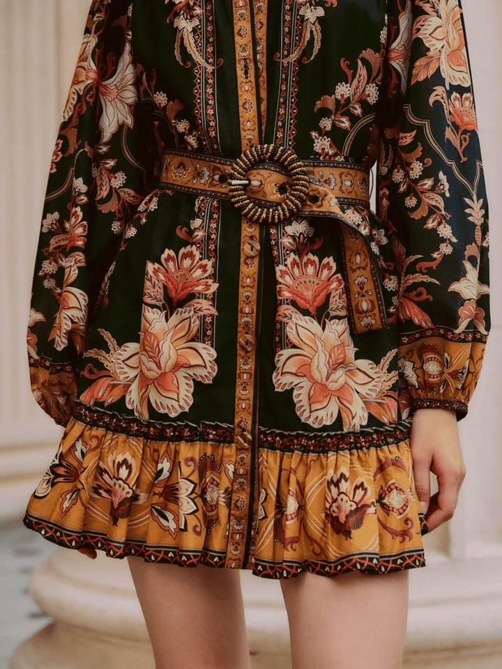 Majestic Garden Minikleid