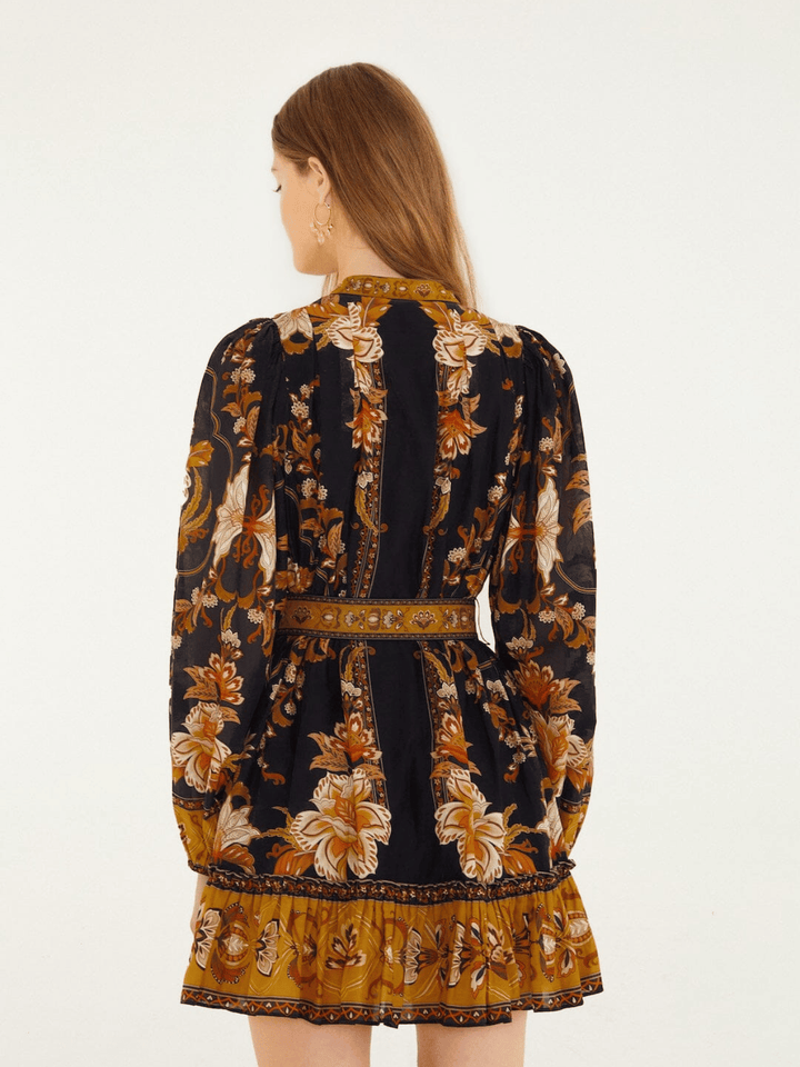 Majestic Garden Minikleid