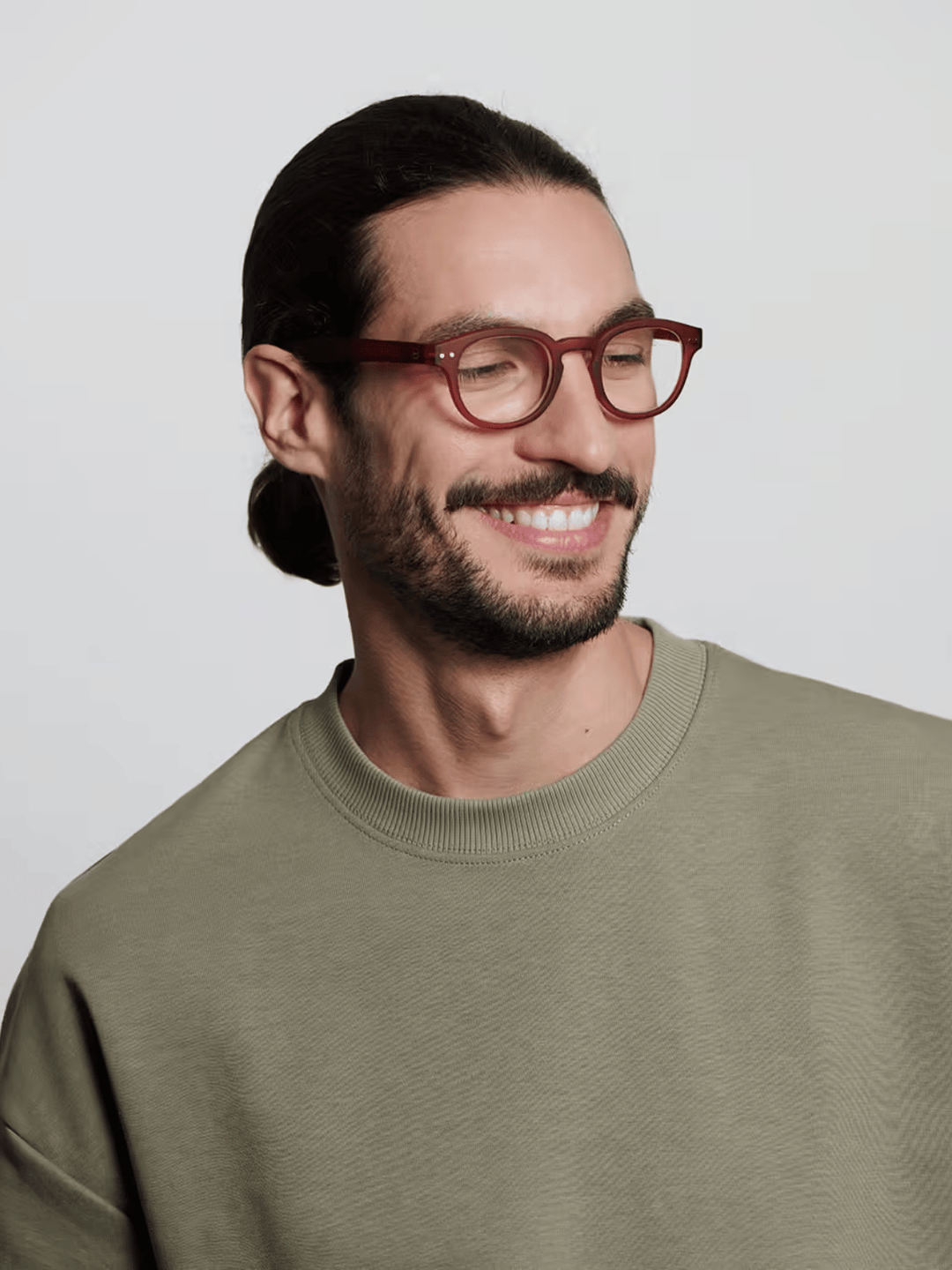 Lesebrille #C Cherry Red