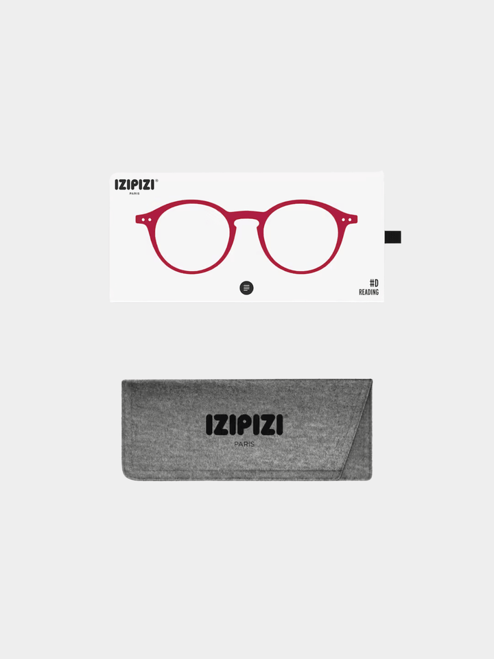 Lesebrille #D Cherry Red