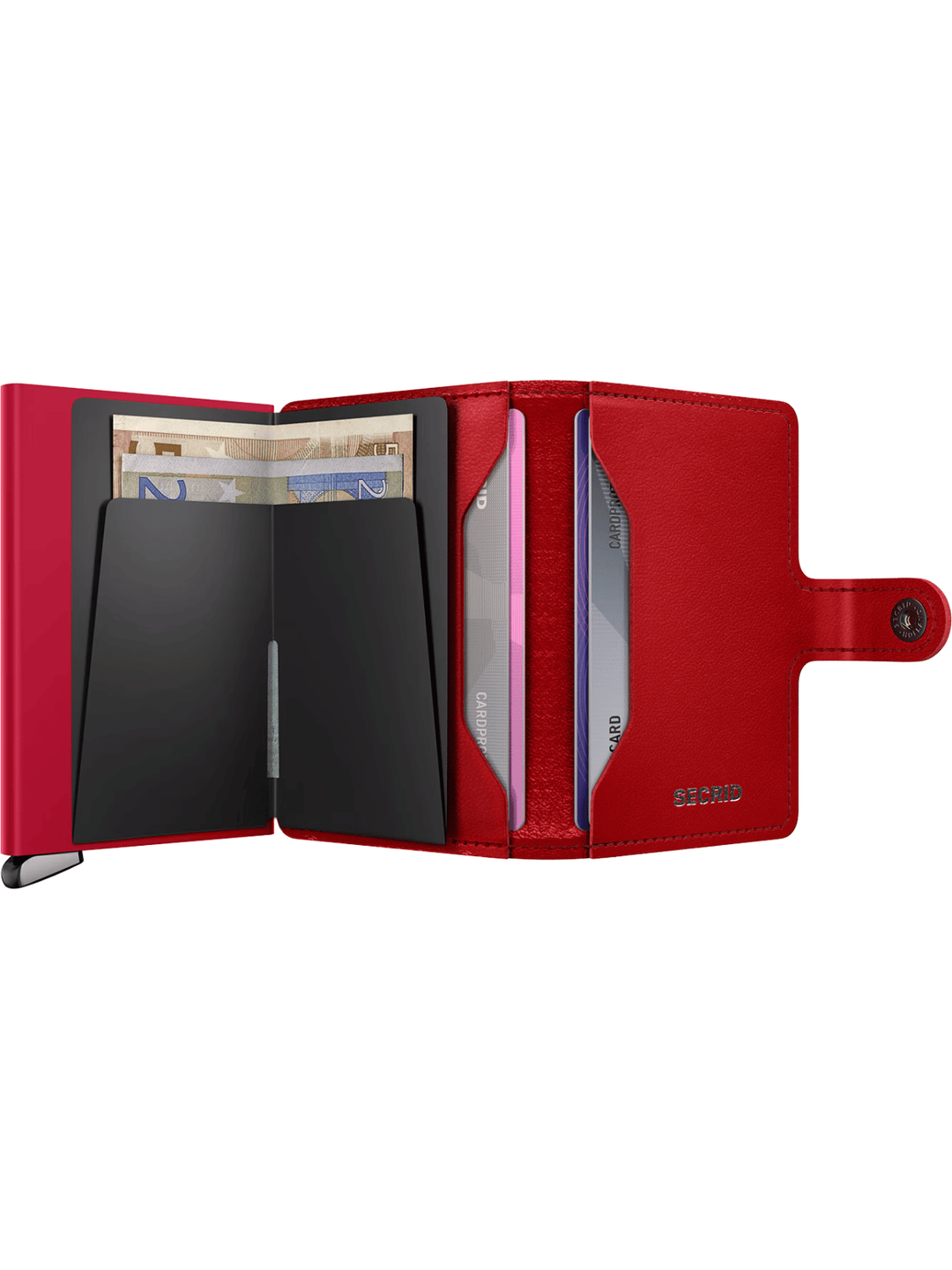 Premium Miniwallet Emboss Diamond + Red