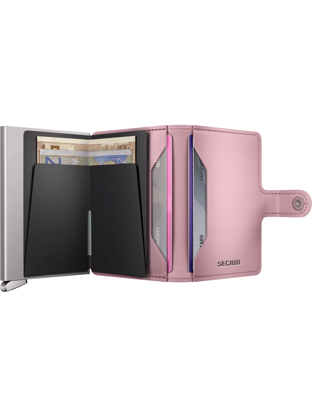 Premium Miniwallet Emboss Diamond + Rose