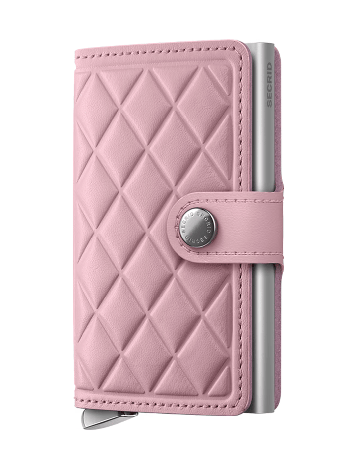 Premium Miniwallet Emboss Diamond + Rose