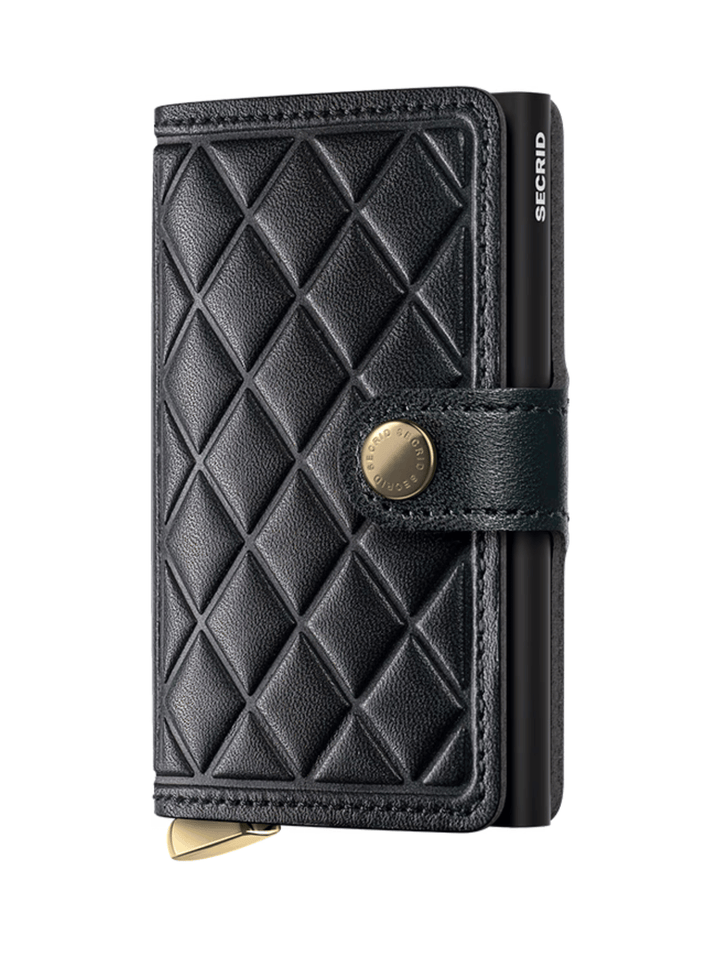 Premium Miniwallet Emboss Diamond + Black