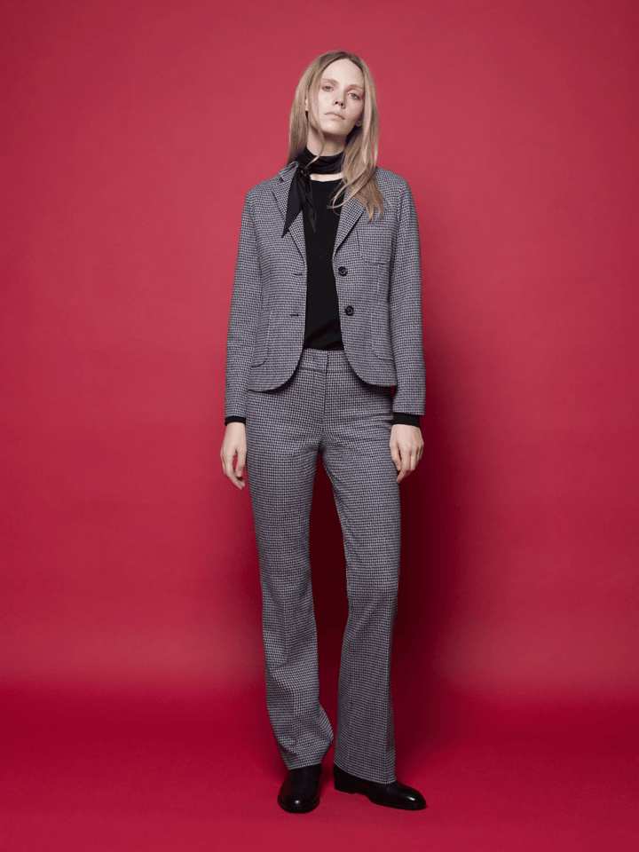 Gina Blazer mit Hahnentritt-Muster