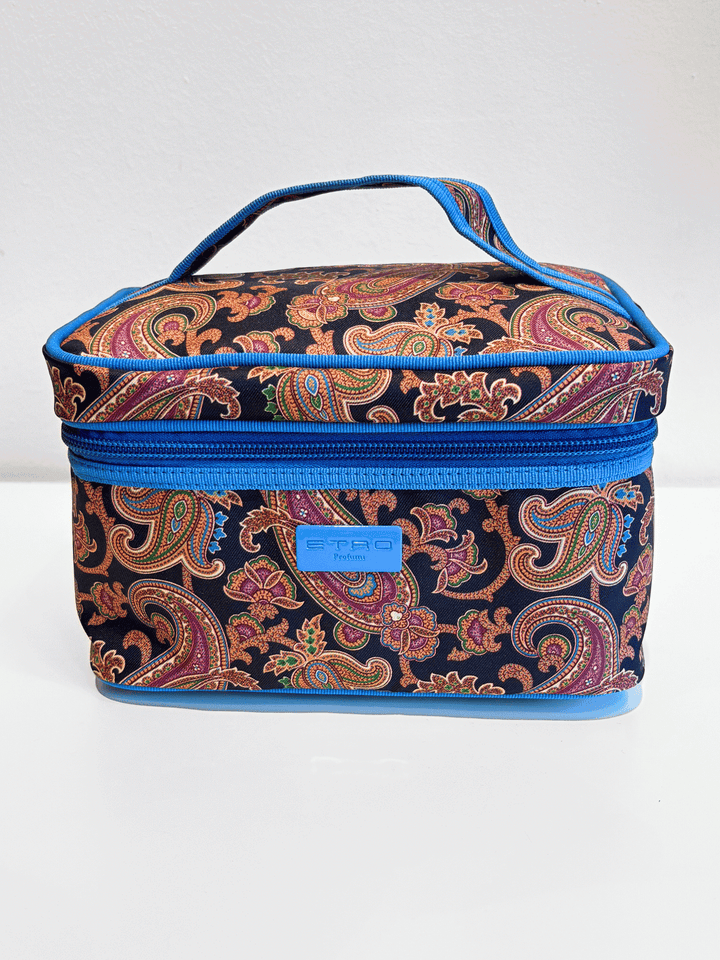 Kulturbeutel Paisley Blue