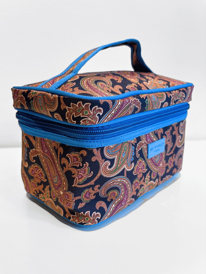 Kulturbeutel Paisley Blue