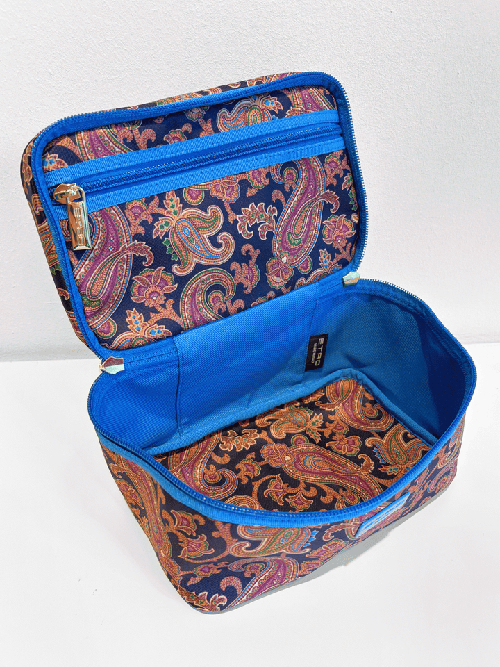 Kulturbeutel Paisley Blue