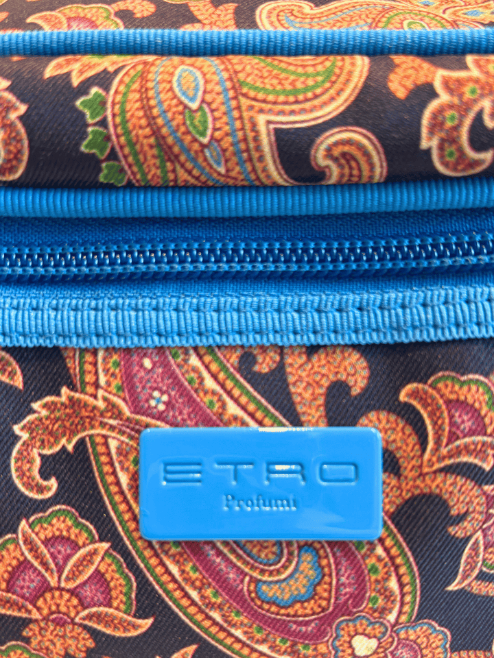 Kulturbeutel Paisley Blue