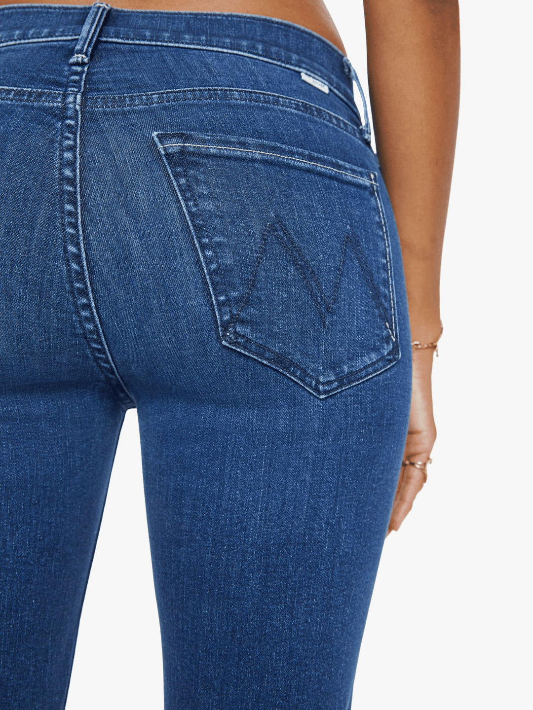 The Mid Rise Dazzler Ankle Fray