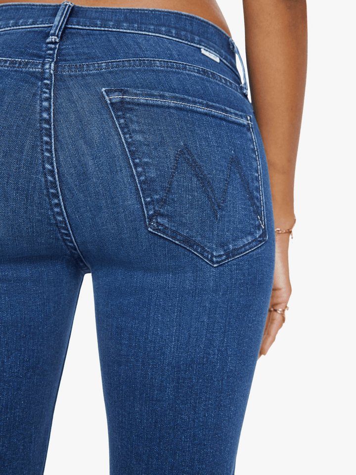 The Mid Rise Dazzler Ankle Fray