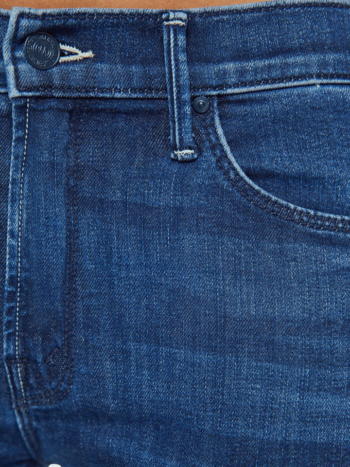 The Mid Rise Dazzler Ankle Fray