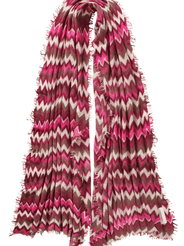 Fransenschal Chocolate Mix