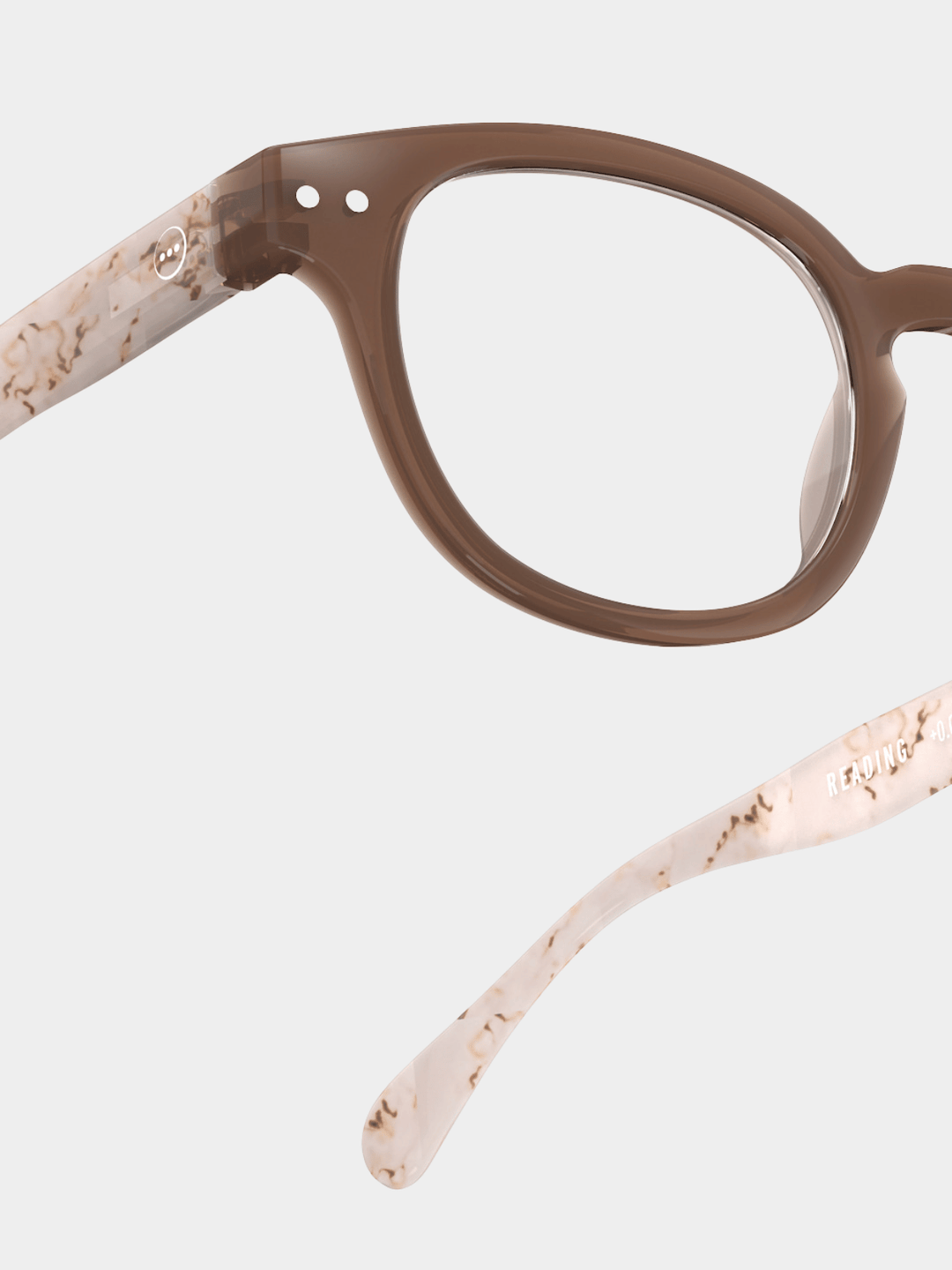 Lesebrille #C Light Marble