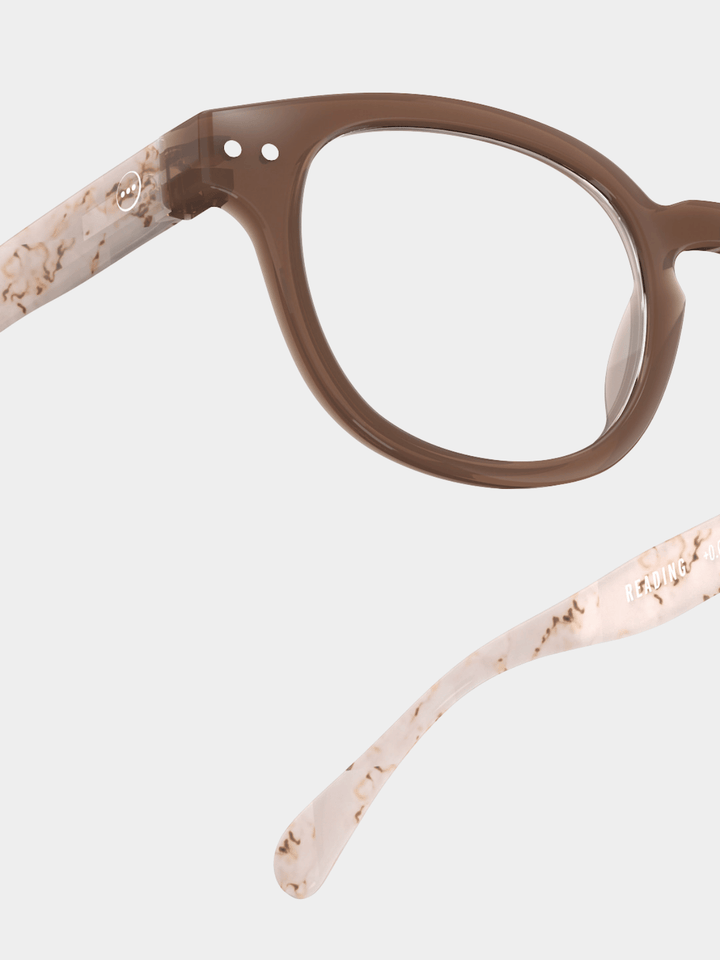 Lesebrille #C Light Marble
