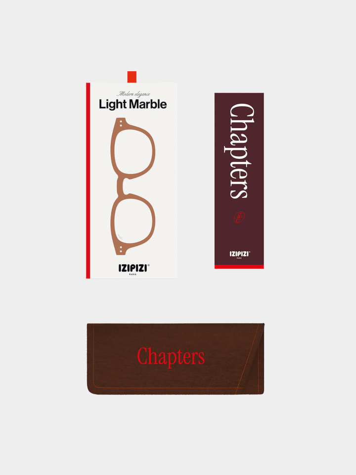 Lesebrille #C Light Marble