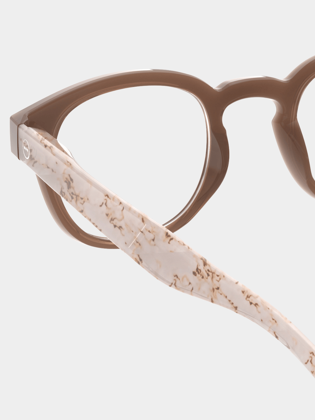Lesebrille #C Light Marble