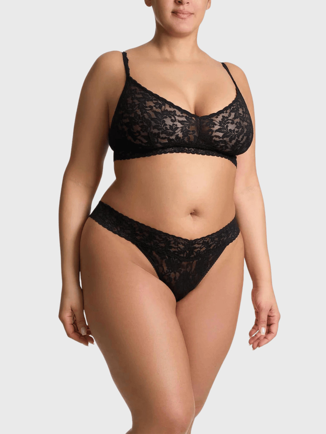 Original Lace Slip Schwarz