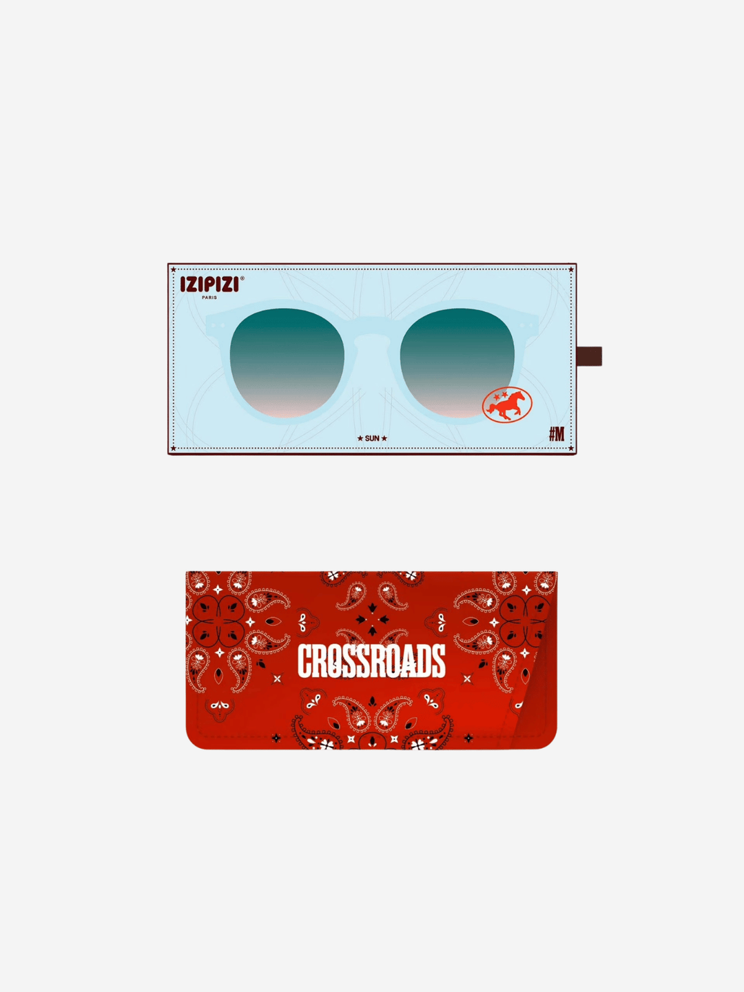 Sonnenbrille #M Turquoise Stone