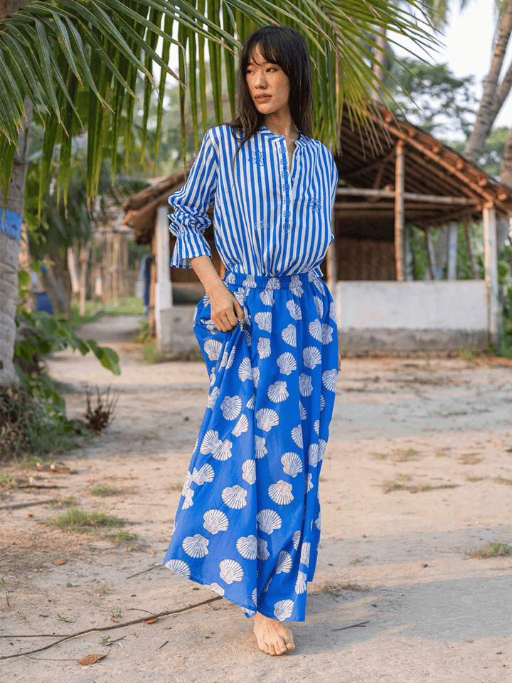 Broom Bluse Streifen