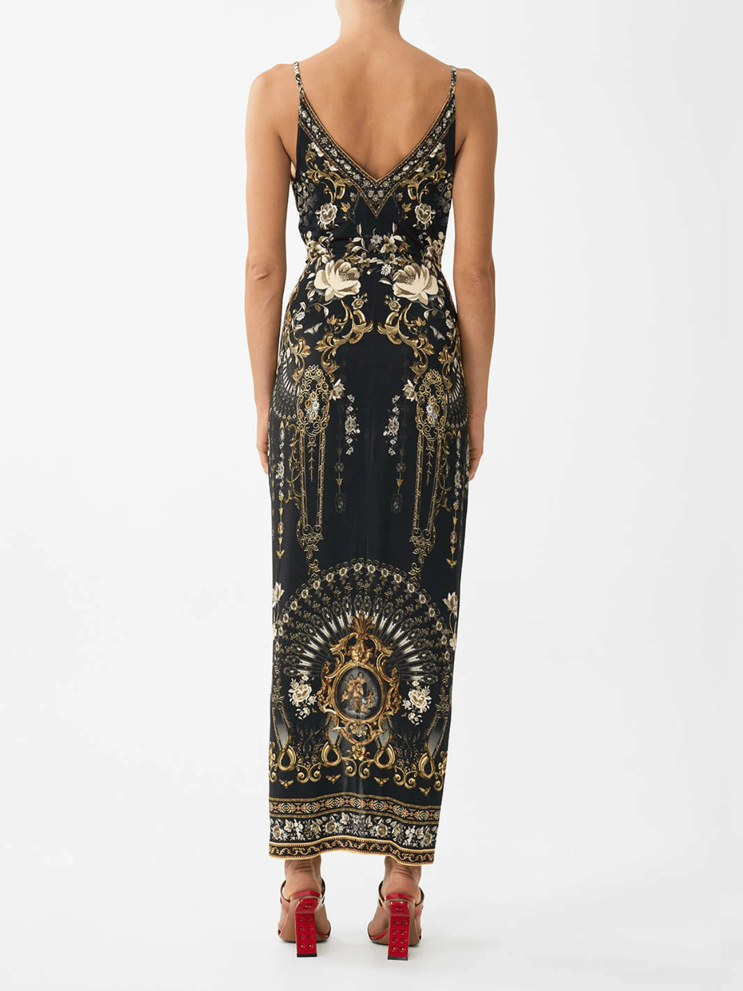 Strappy Dress with twist front