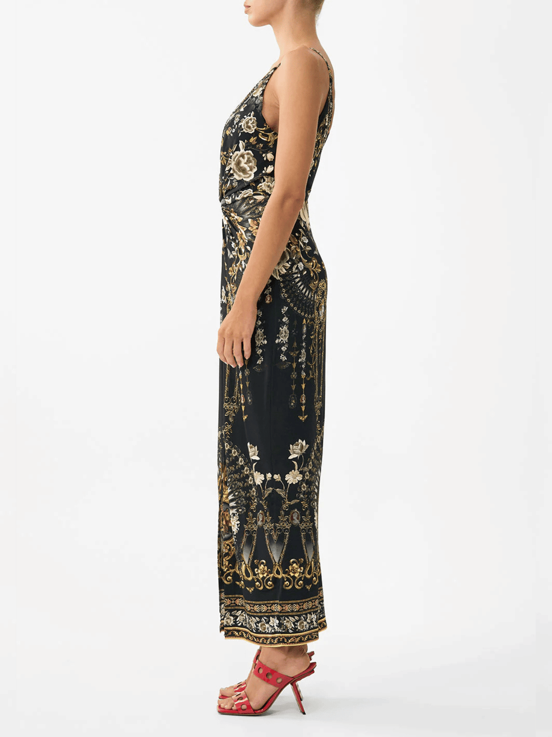 Strappy Dress with twist front