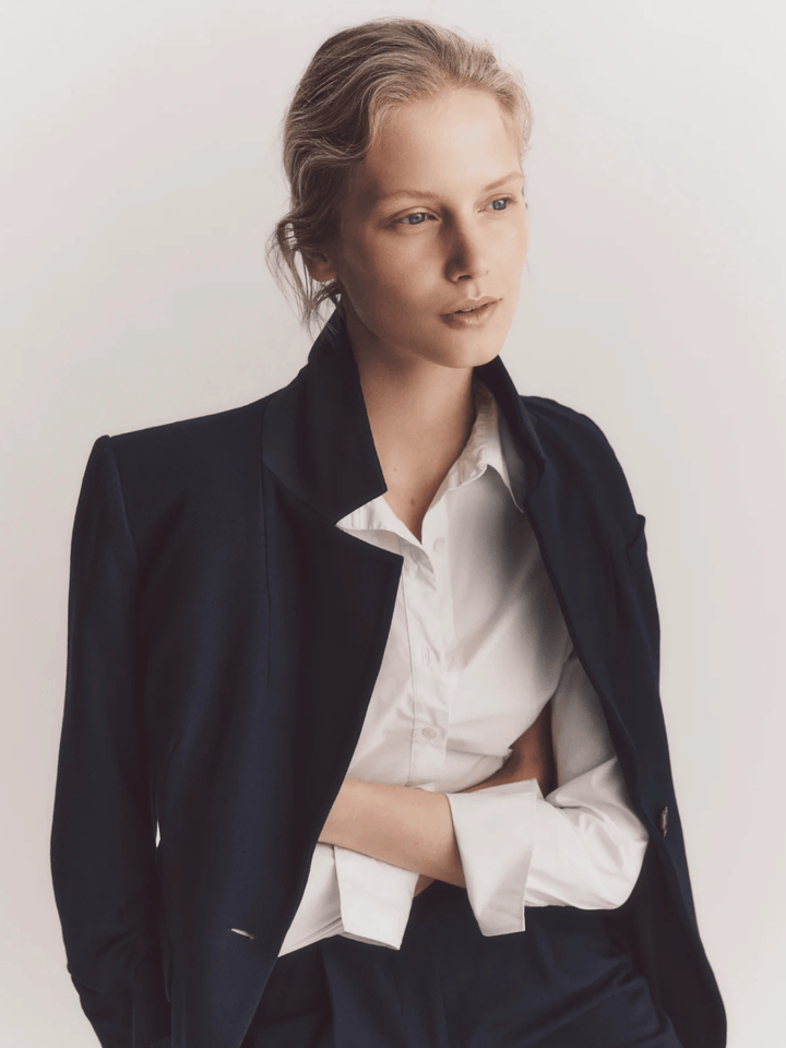 Battista Dickey Blazer Navy