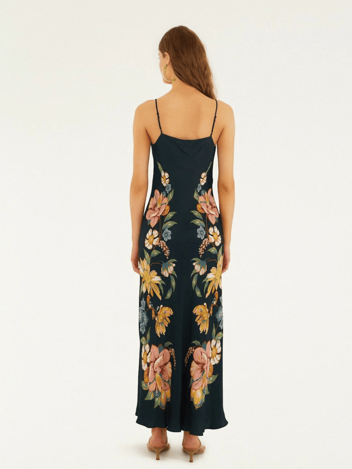 Maira Floral Midikleid