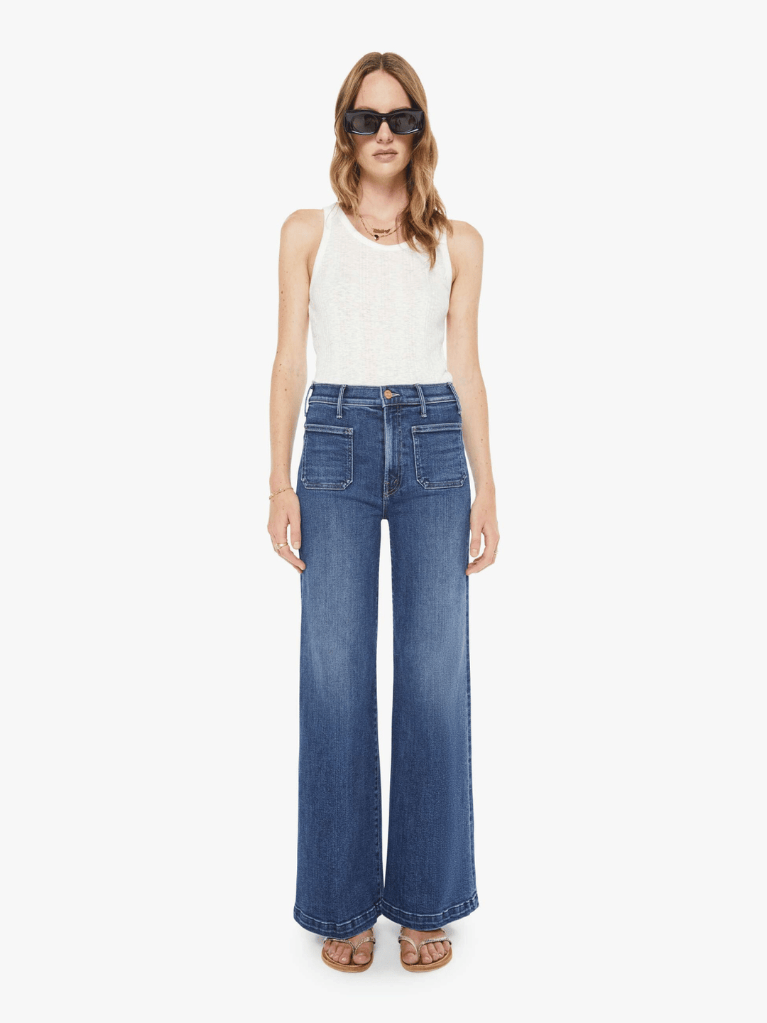 Hustler Roller Patch Pocket Jeans