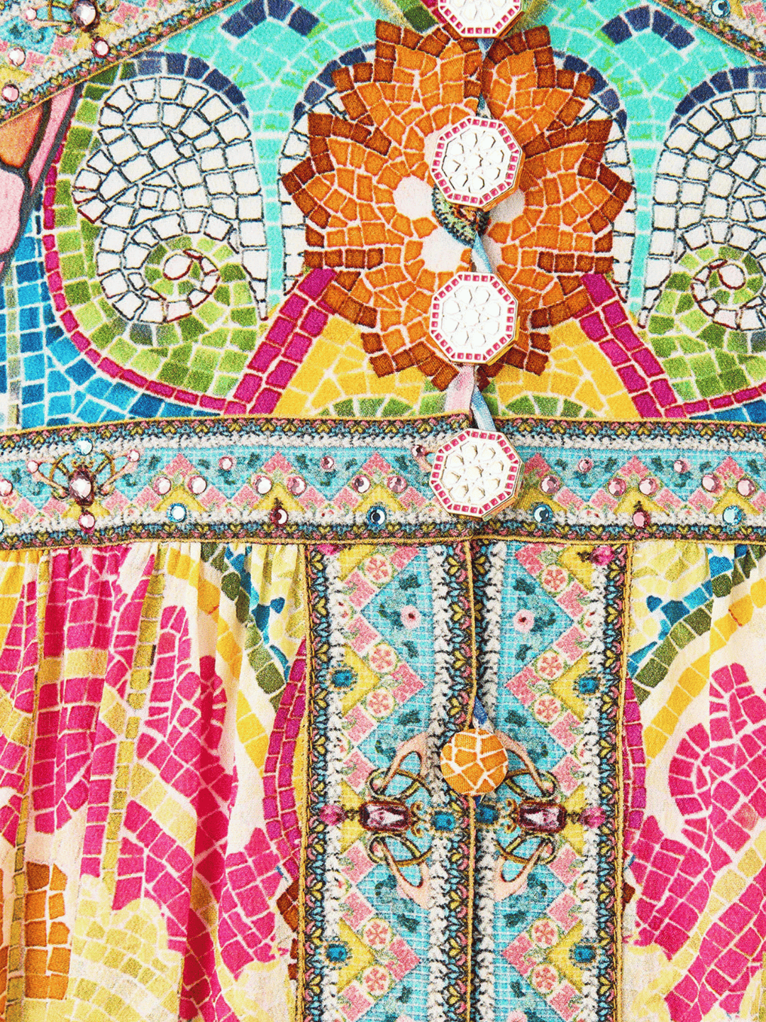 Kimono Maxikleid Navàs Nouveau