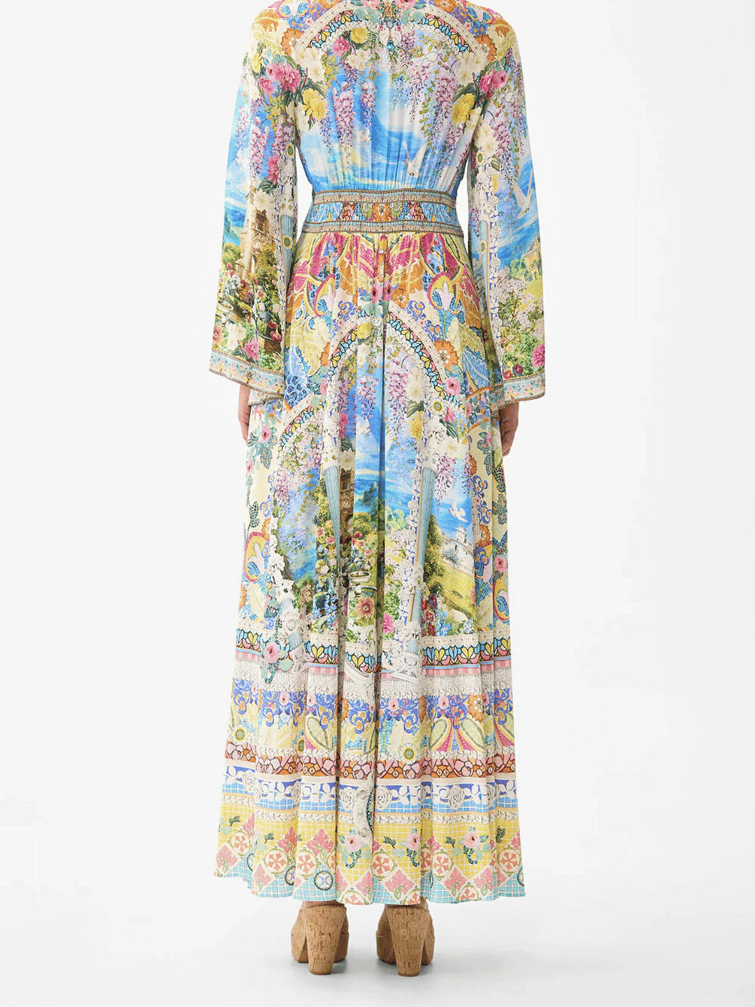 Kimono Maxikleid Navàs Nouveau