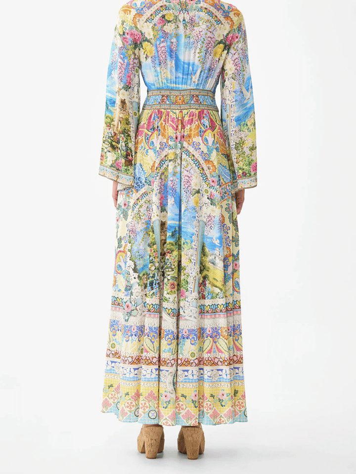 Kimono Maxikleid Navàs Nouveau