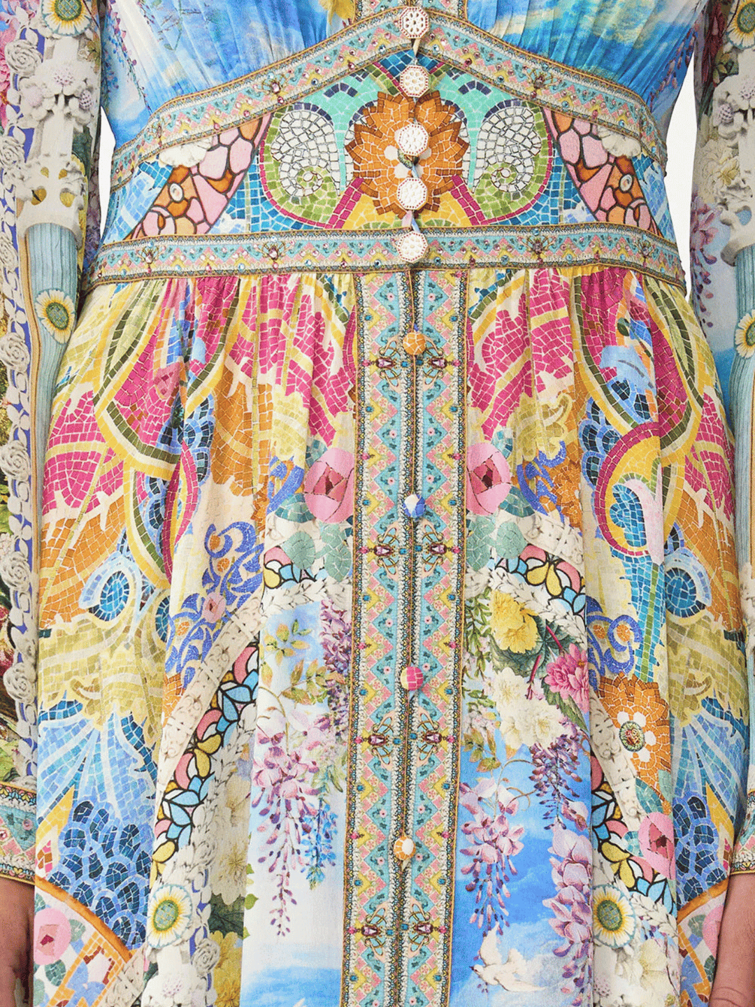 Kimono Maxikleid Navàs Nouveau