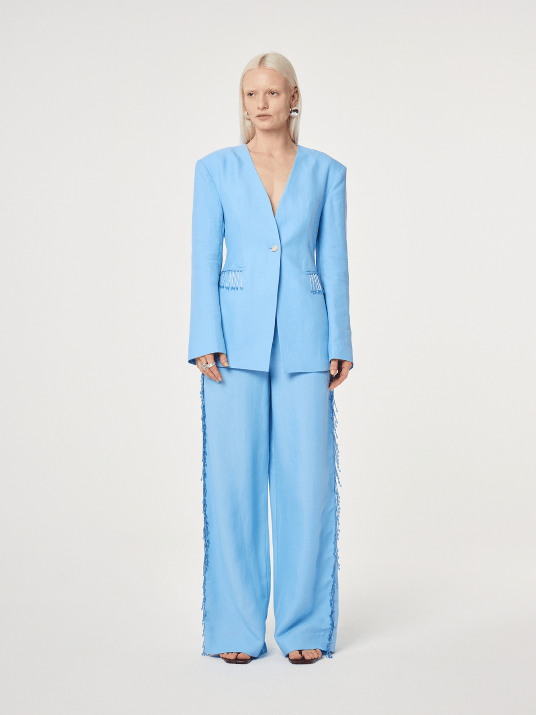 Luz Blazer Blau
