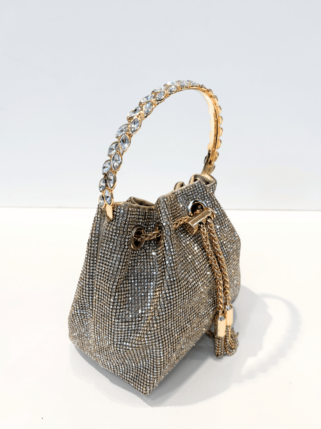 Evening Clutch Rhinestone Gold
