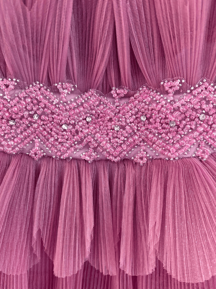 Kleid Spitzenfächer