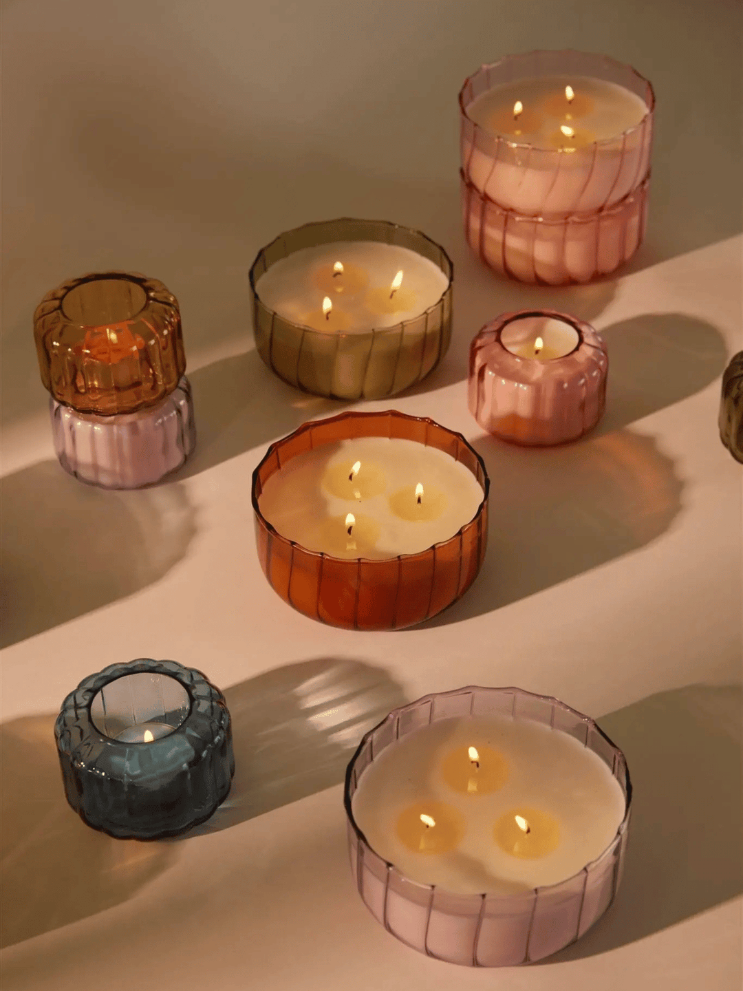 Ripple 12oz./340g Glass Candle