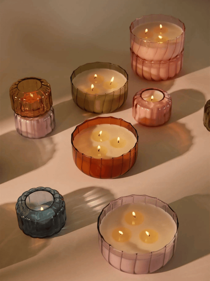 Ripple 12oz./340g Glass Candle