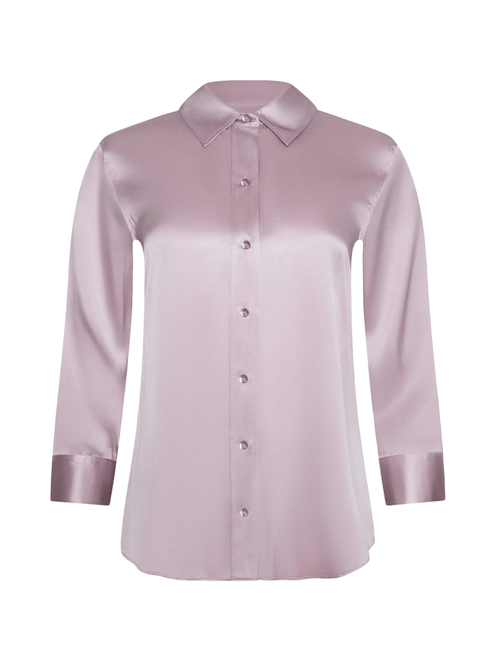 Dani Seidenbluse Lilac