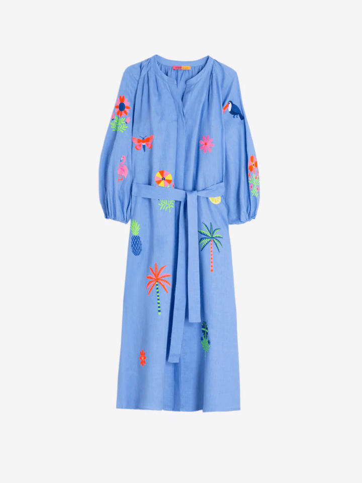 Leinenkleid Lino Azul