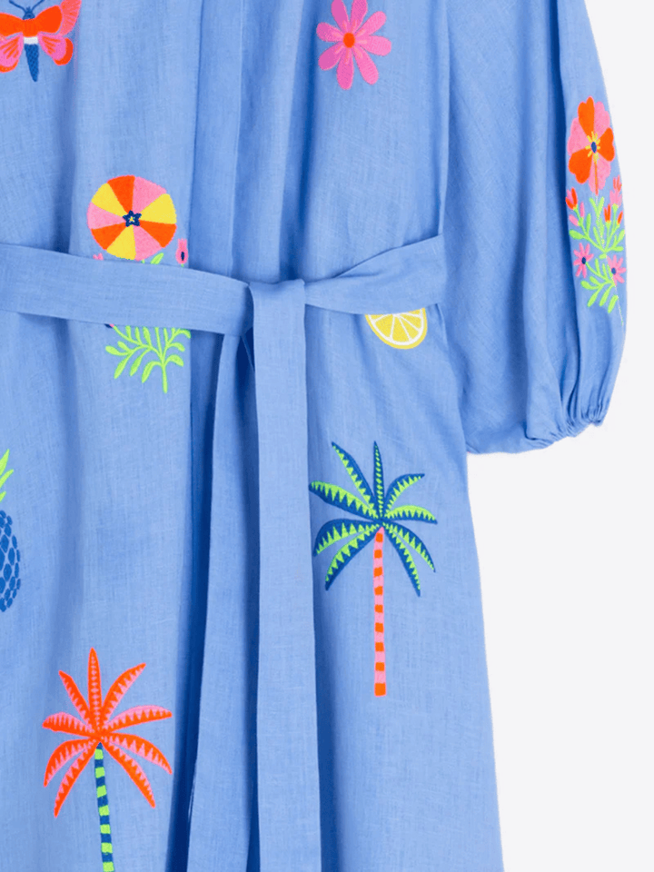 Leinenkleid Lino Azul