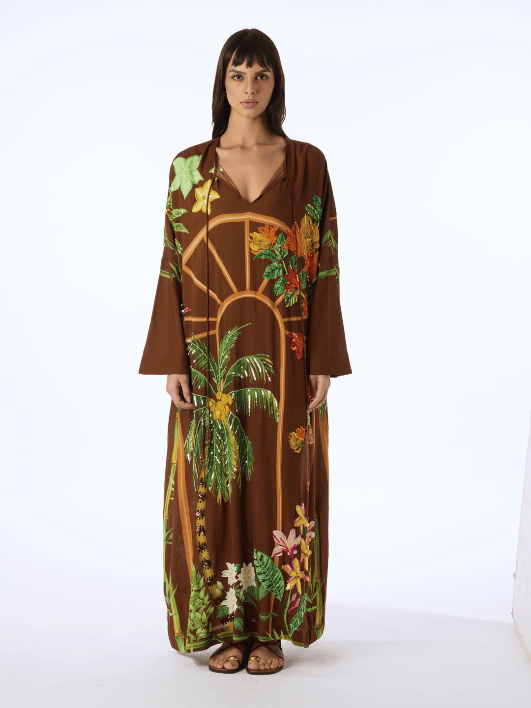 DRAWSTRING KAFTAN