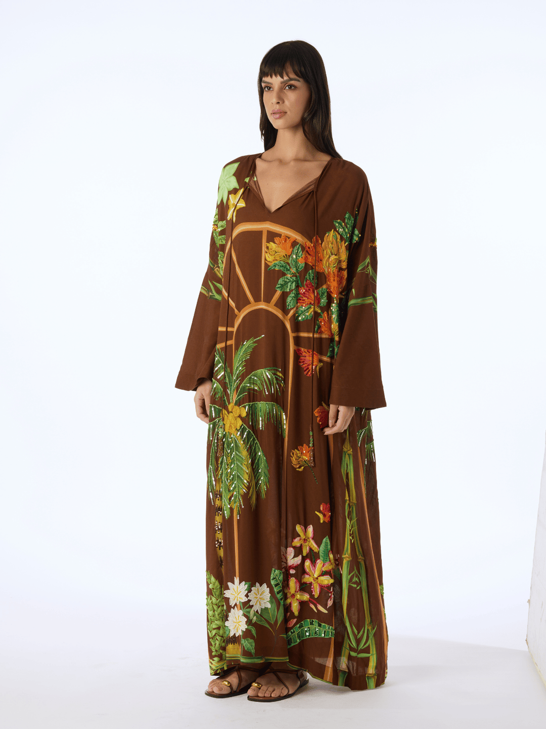 DRAWSTRING KAFTAN