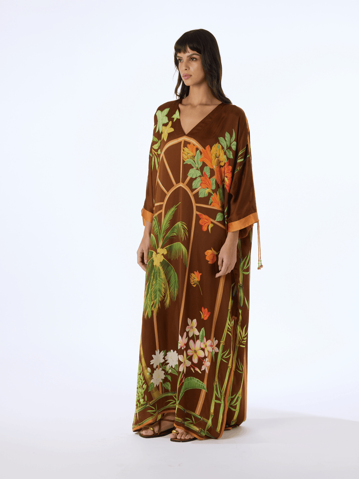 DRAWSTRING KAFTAN