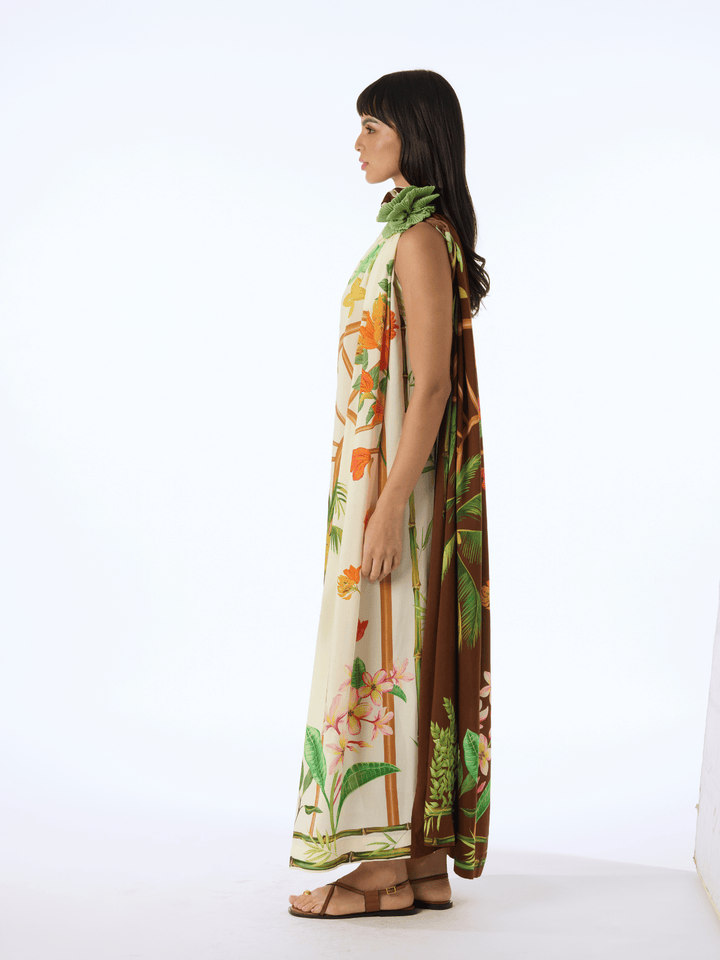 AMMAMA TOGA MAXI DRESS